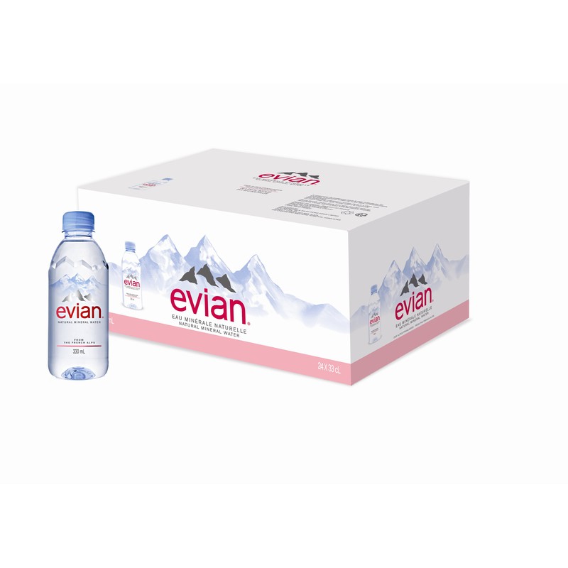 Вода Evian 0,33 л. без газа (24 бут.) - дополнительное фото